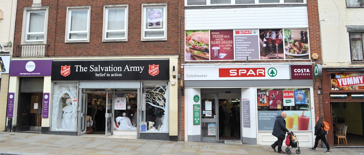 Big City Shops Or Retail Convenience Parades